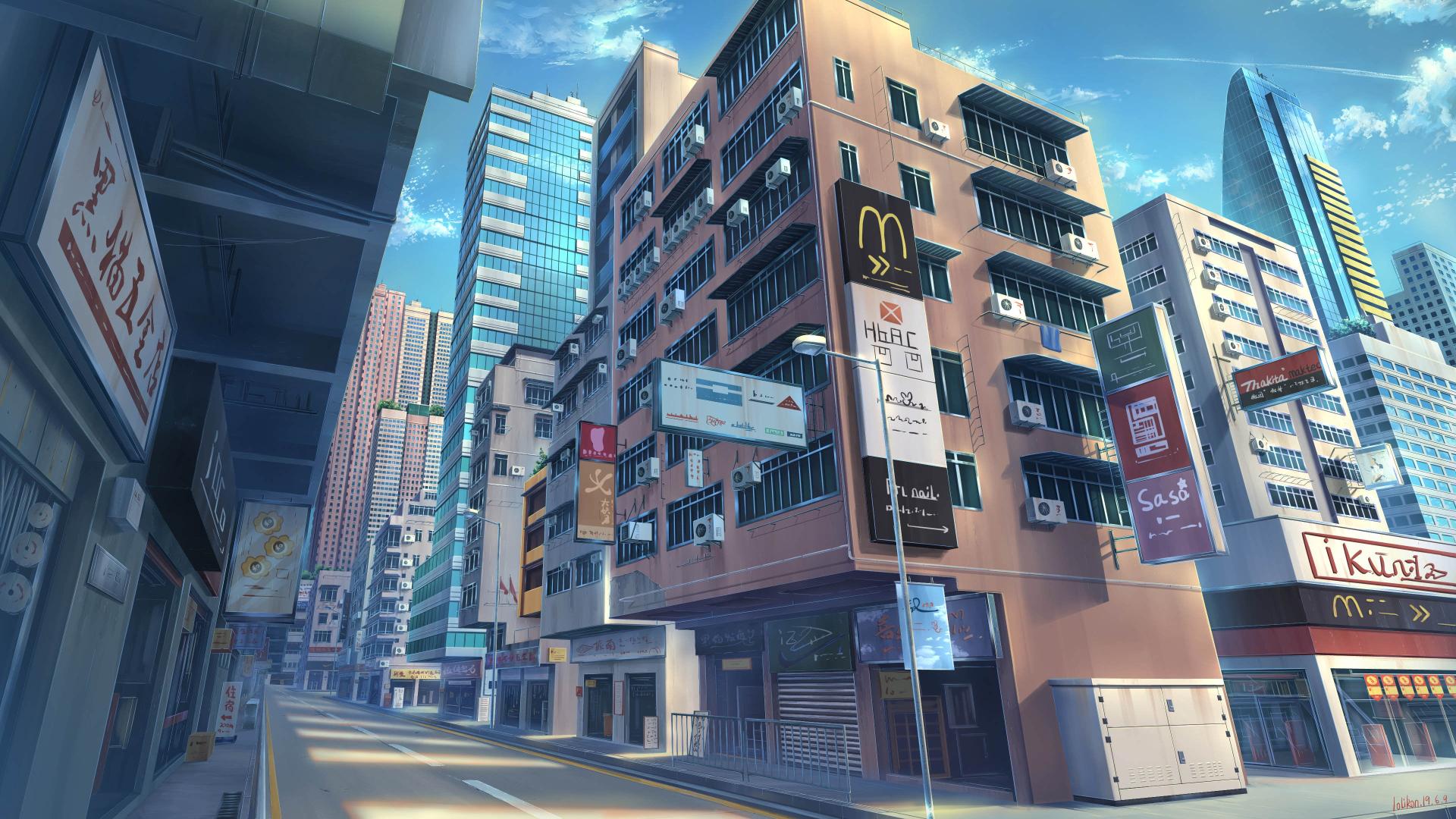 Download anime city free download