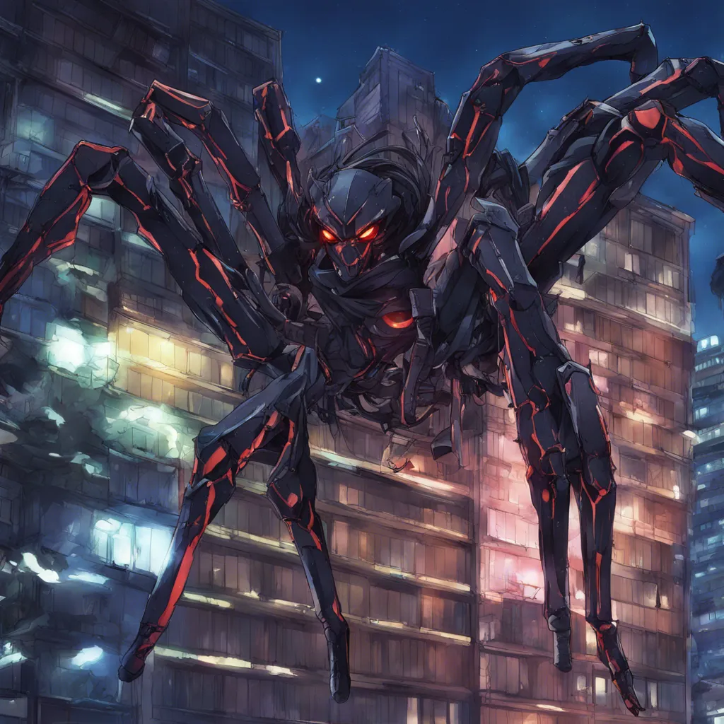 Download Vigilante Night On A Building Tarantula