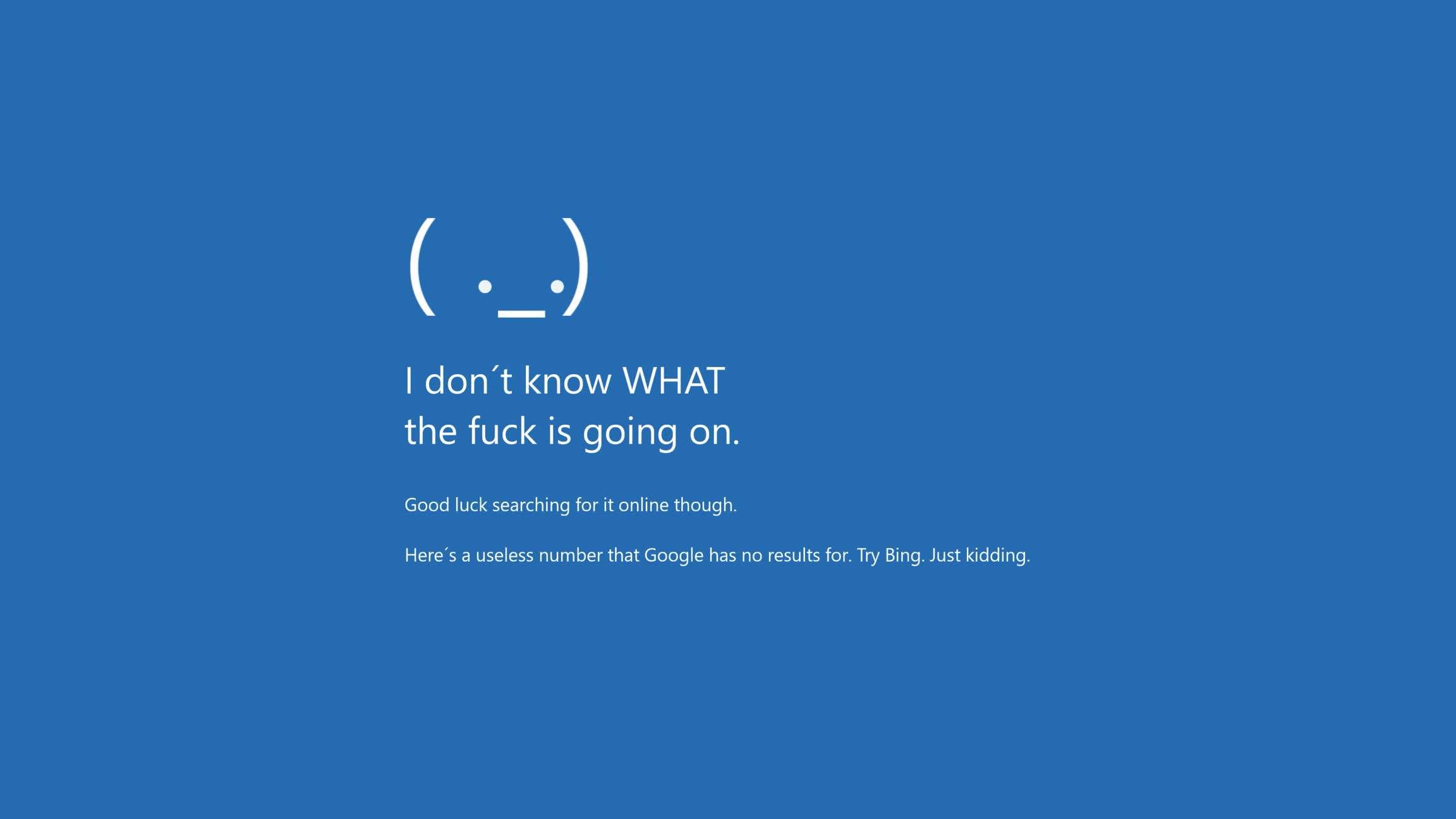 Download Honest Blue Screen