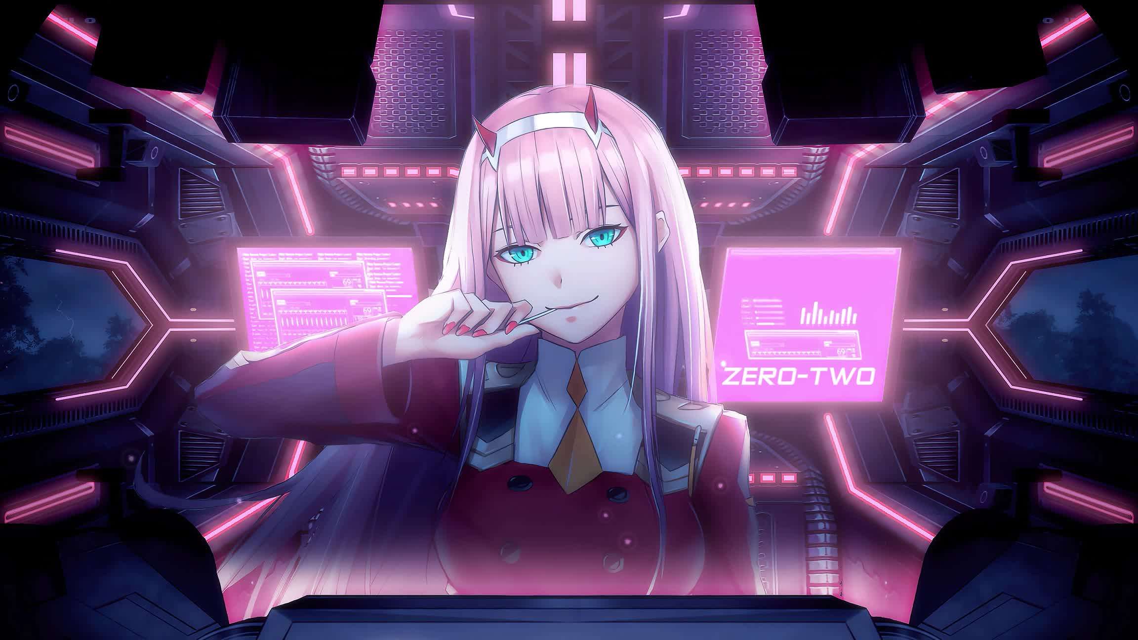 Download Zero Two in Spaceship