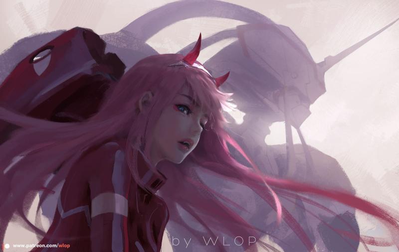 Download anime girls Darling in