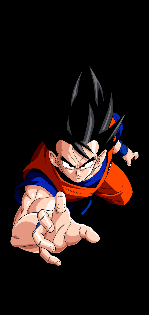 Download Goku Amoled Finger Animation Wallpaper