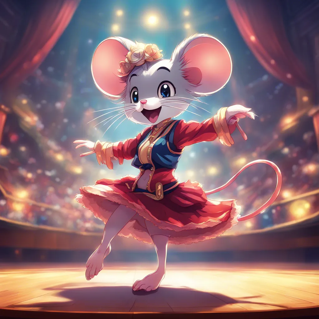 Download Young Slim Artistic Furry Mouse Girl