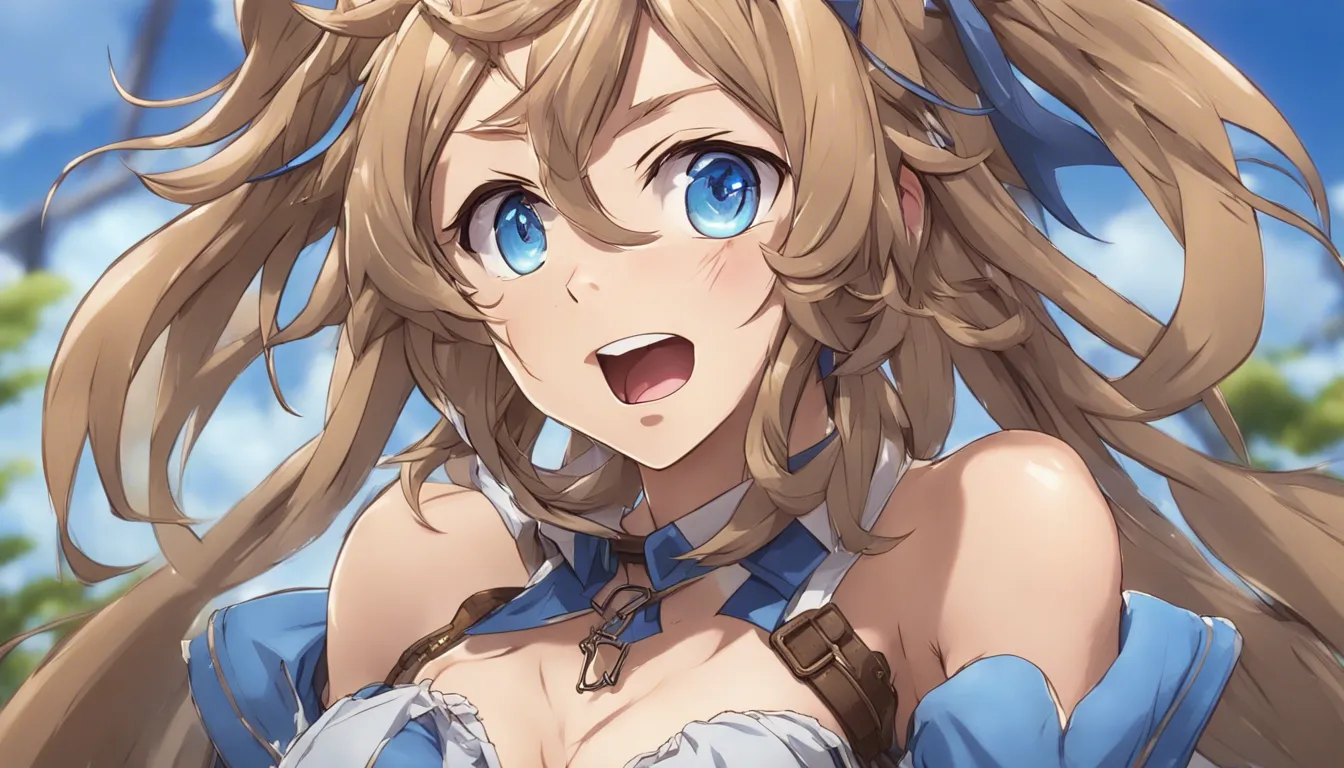 Download Zeta From Granblue Full Body Doing