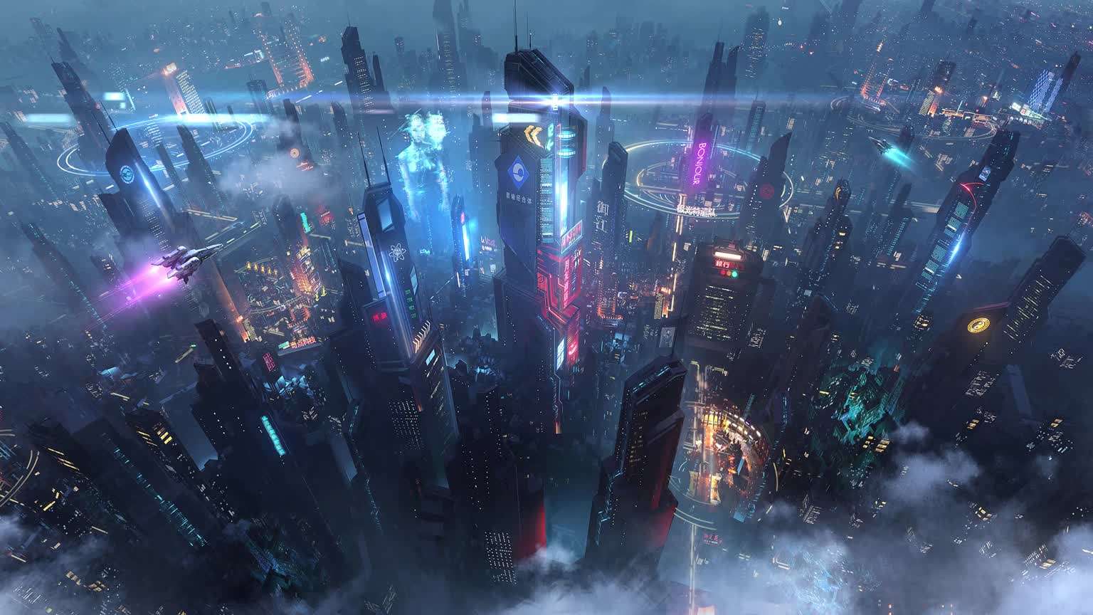 Download Cyberpunk Future City