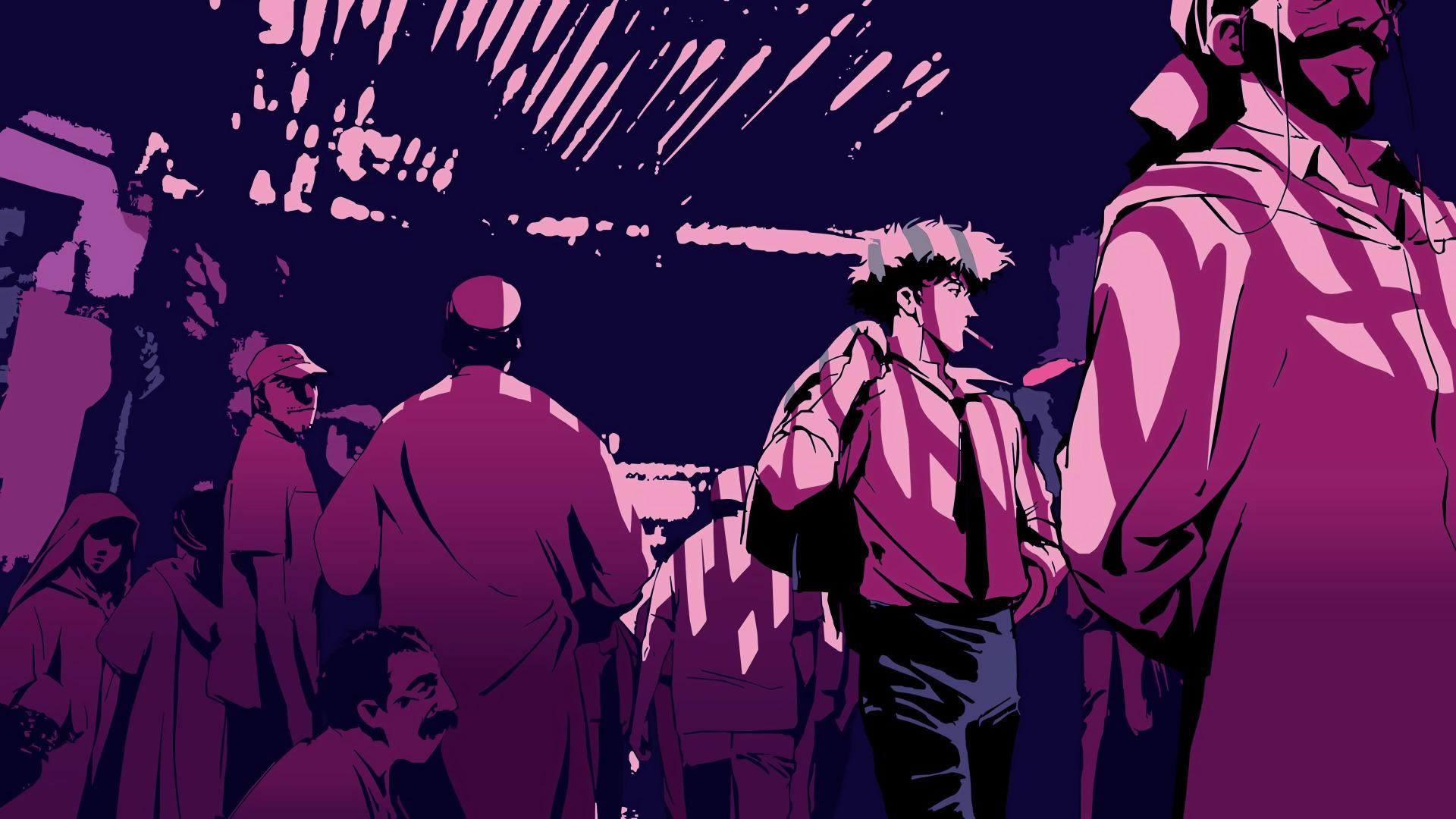 Download anime monochrome Cowboy Bebop