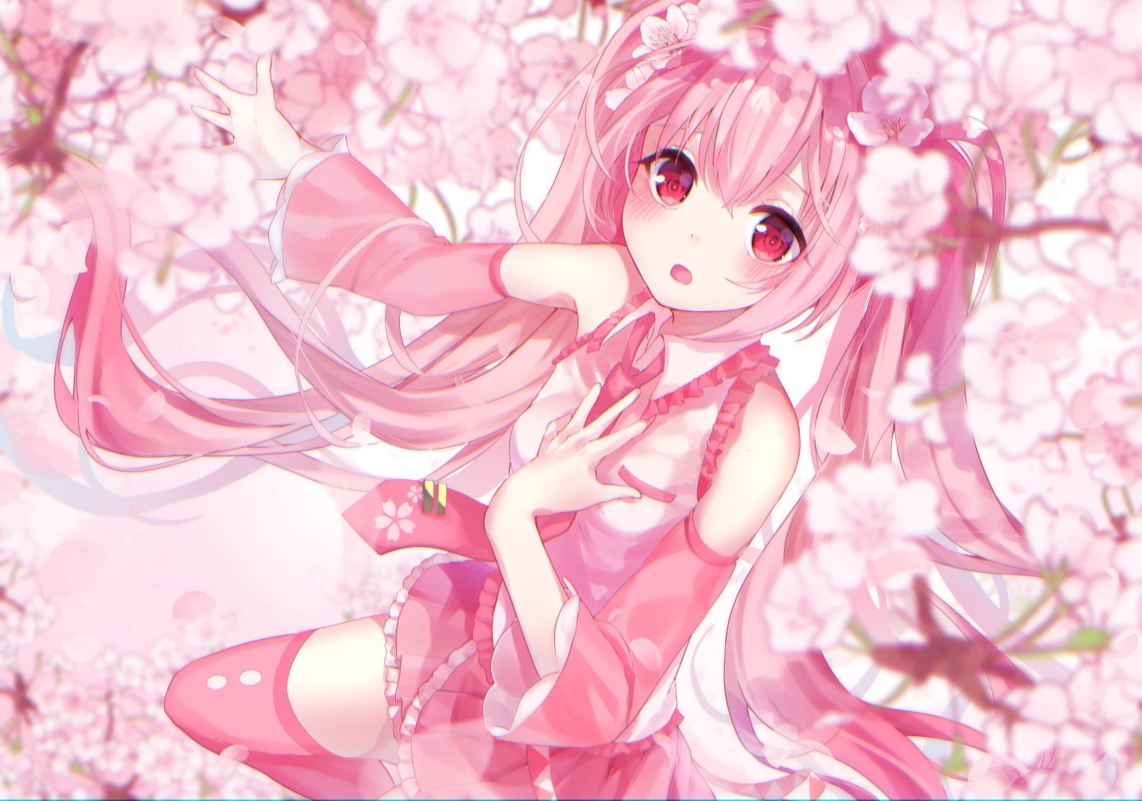 Download hatsune miku pink hair