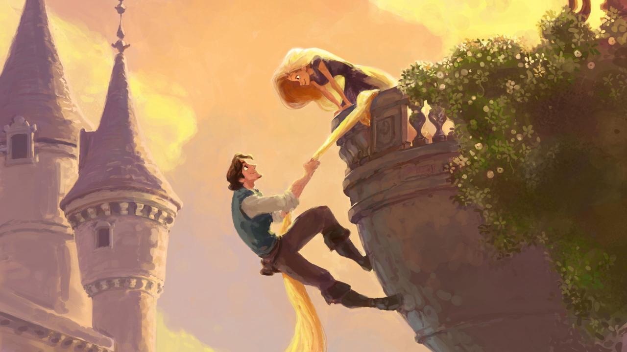 Download Tangled movie Rapunzel Eugene