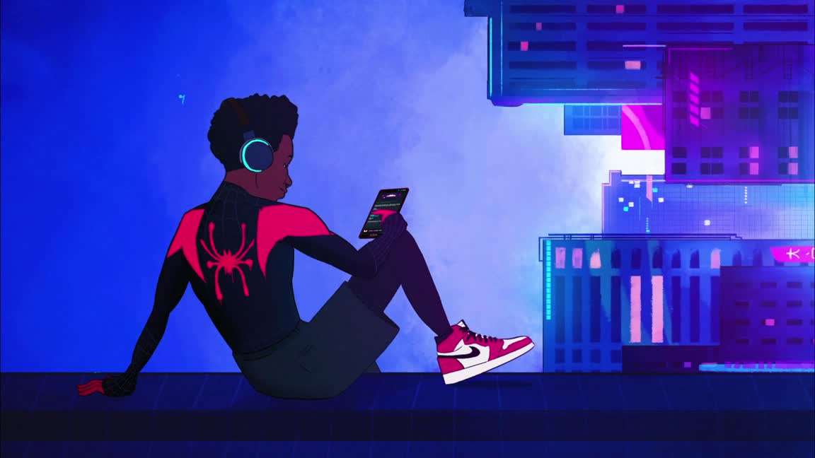 Download Miles Morales Hearing Music