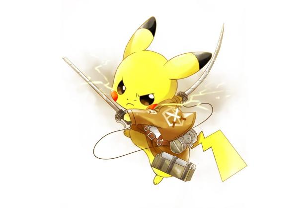 Download Attack on Titan Pikachu