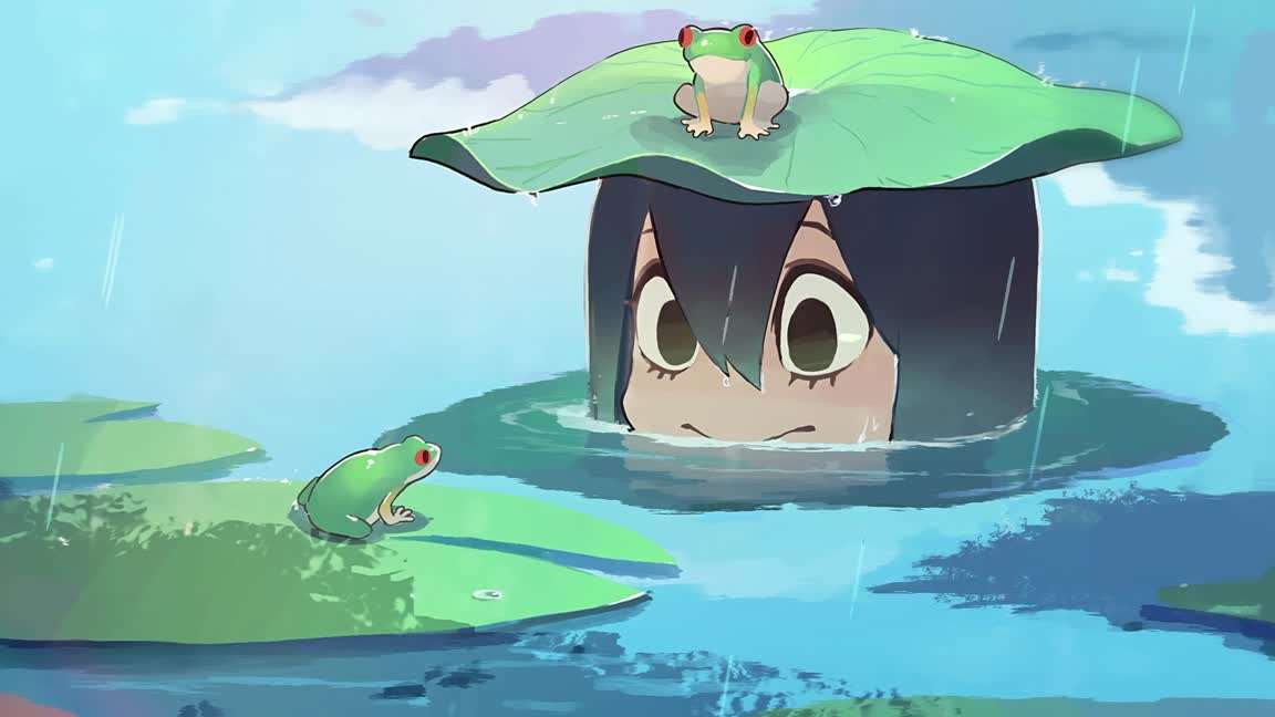 Download Froppy Avoids Rain