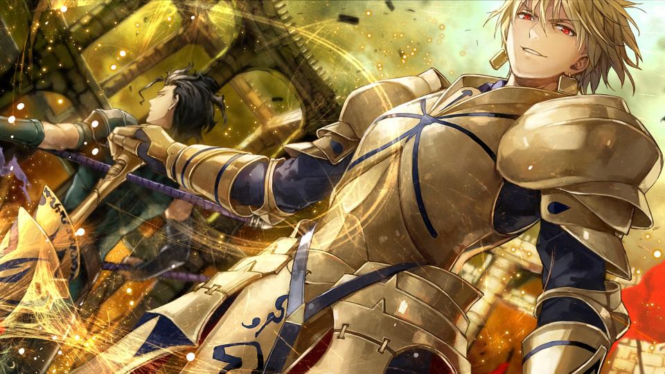 Download Fate Zero Gilgamesh Saber Archer