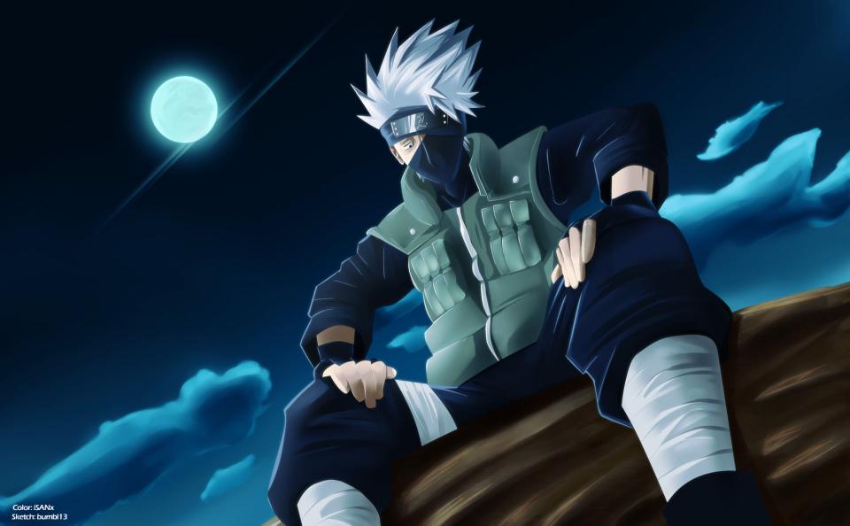 Download Kakashi illustration Anime Naruto