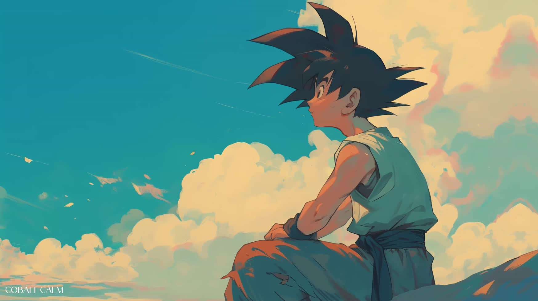 Download Goku Cloud Artwork