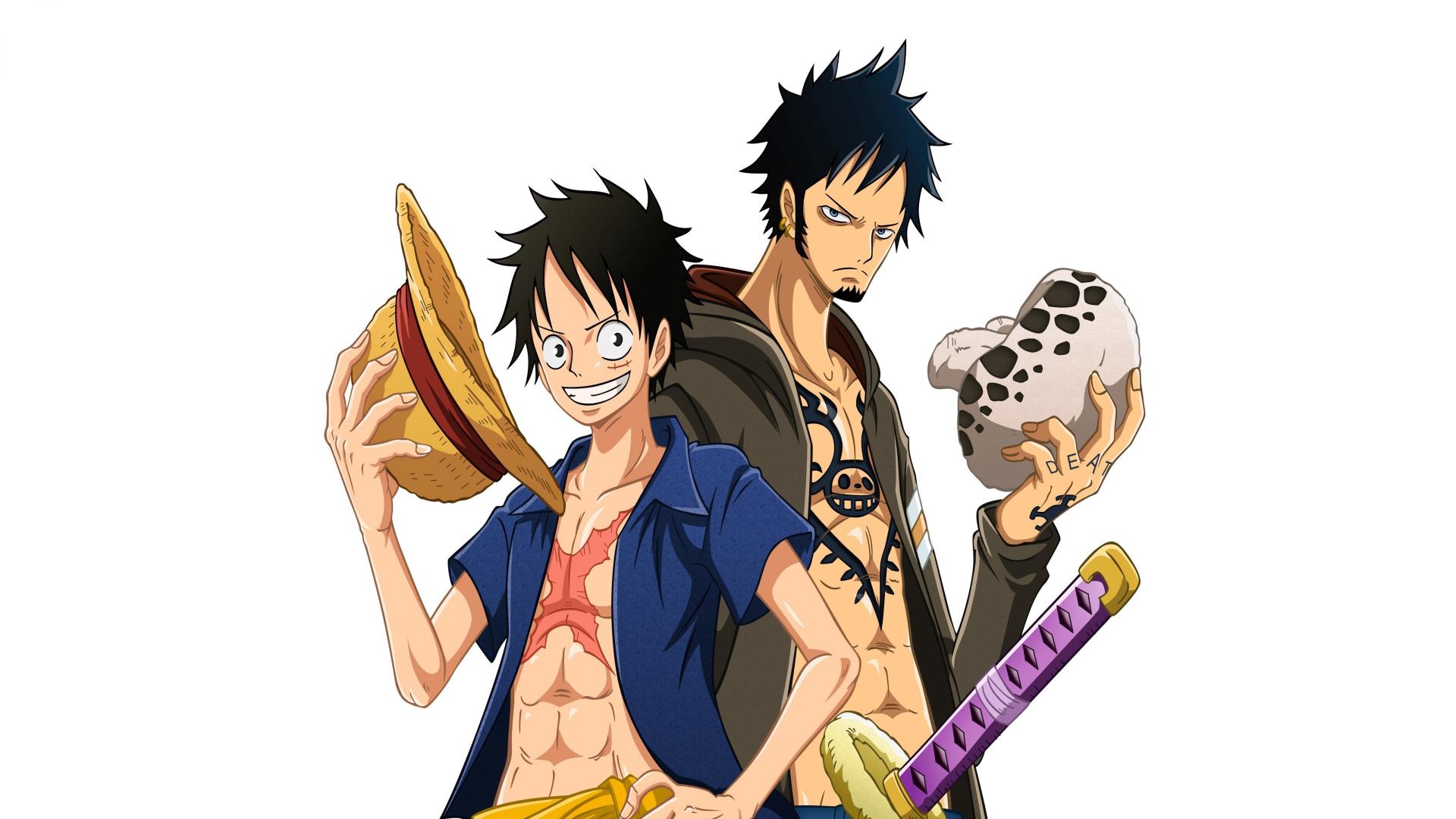 Download Trafalgar Law Monkey D. Luffy