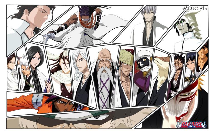 Download Bleach anime characters panels