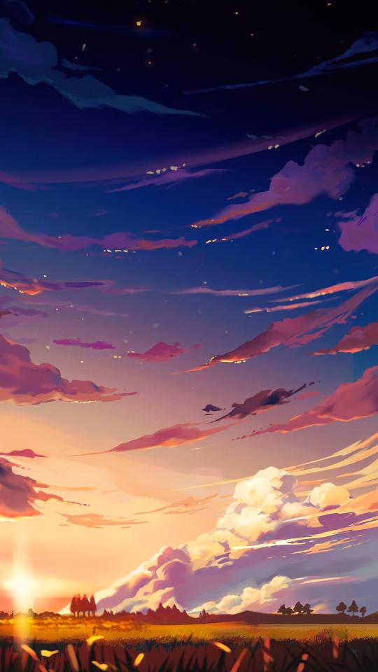 Download Art Style Cloud Wallpaper