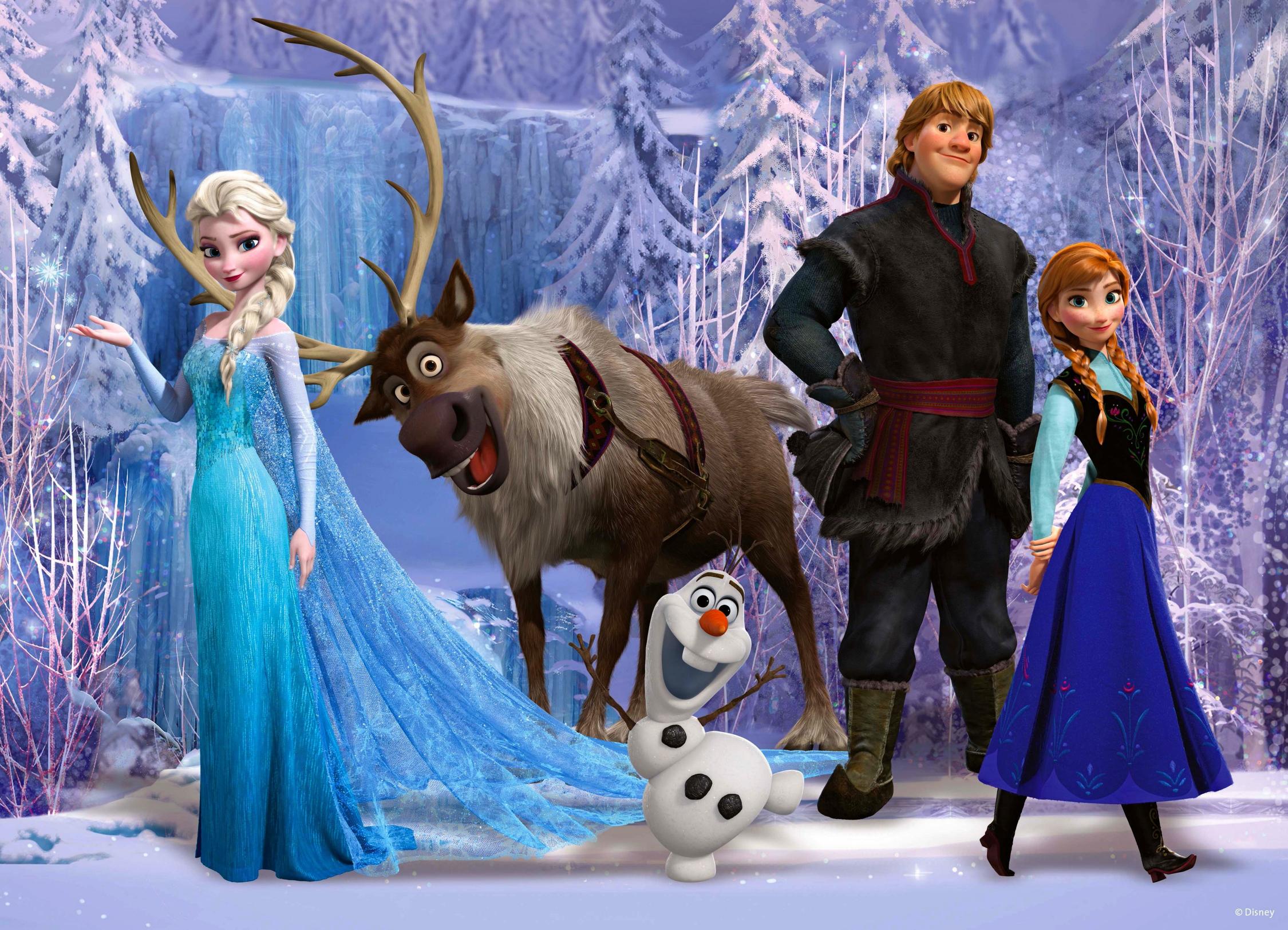 Download Disney Frozen illustration snow