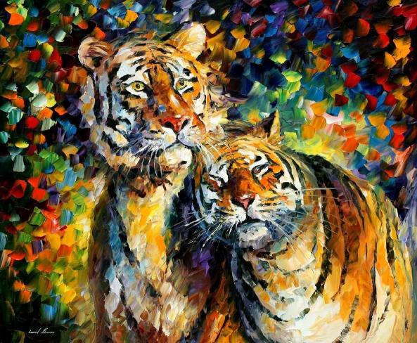 Download painting of two orange