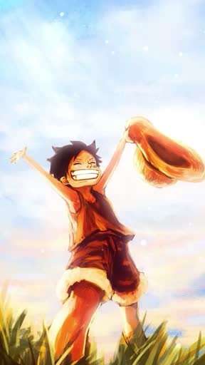 Download Kid Luffy Smile One Piece Mobile