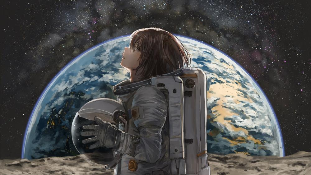 Download space anime anime girls