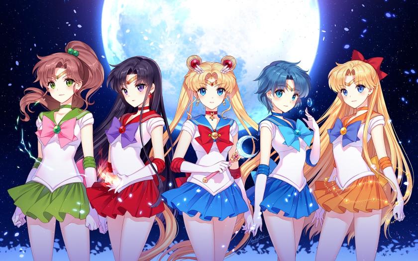 Download Sailor Moon anime girls