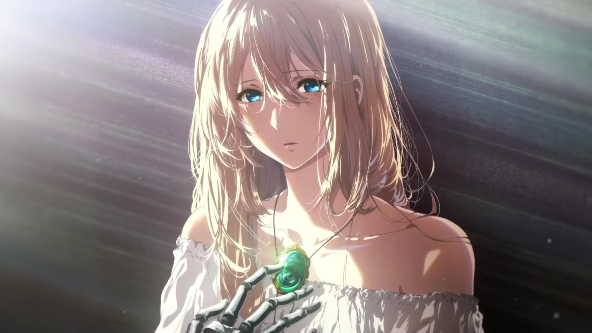 Download Anime Violet Evergarden Blonde