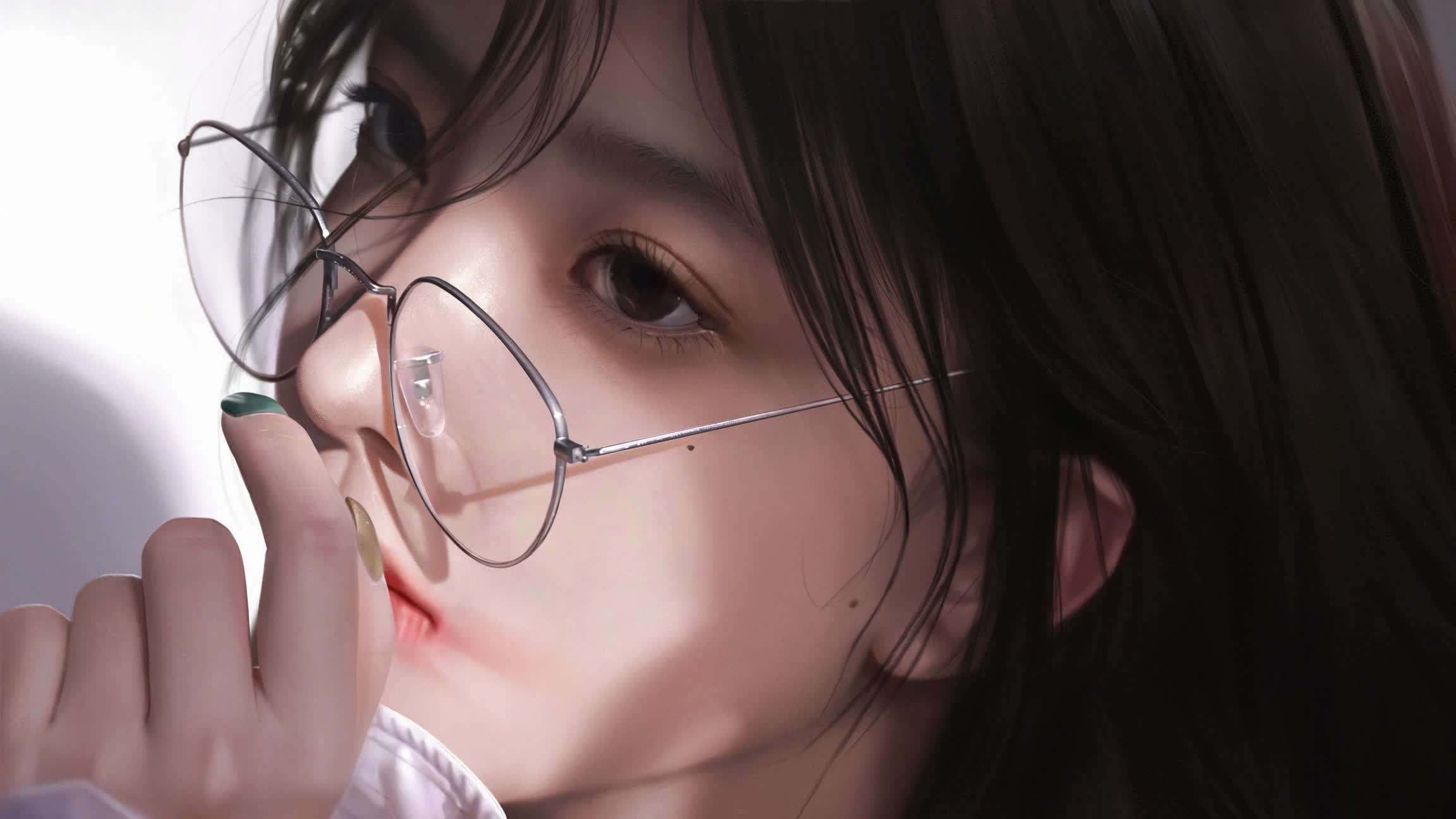 Download Girl With Glasses