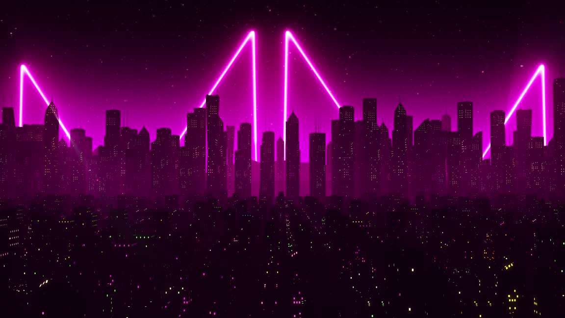 Download Retrowave City – Pyramid