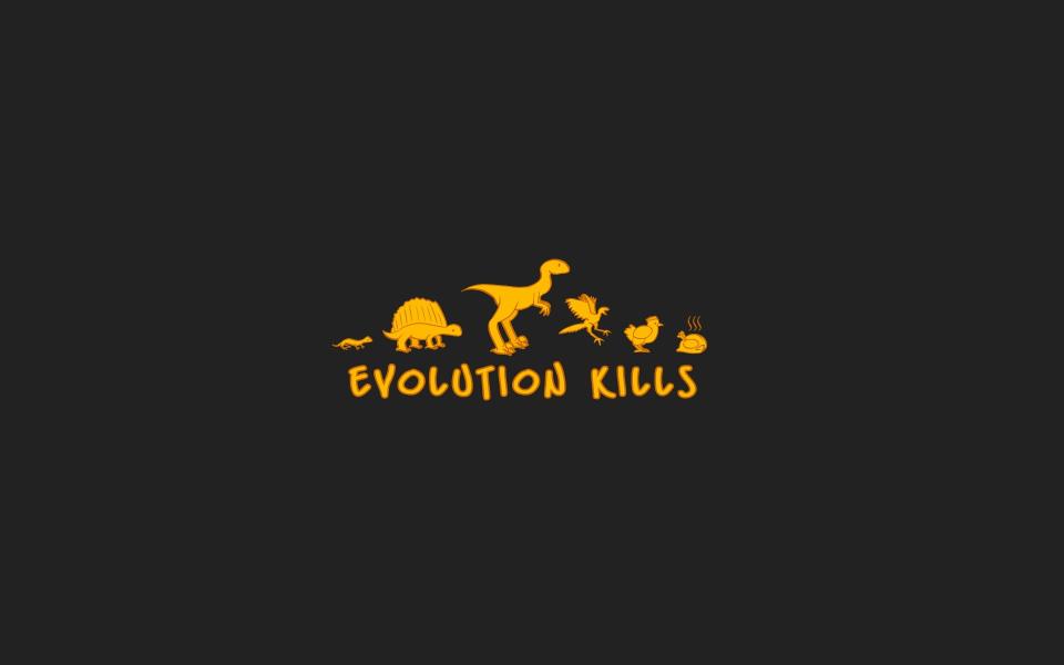 Download evolution kill illustration humor