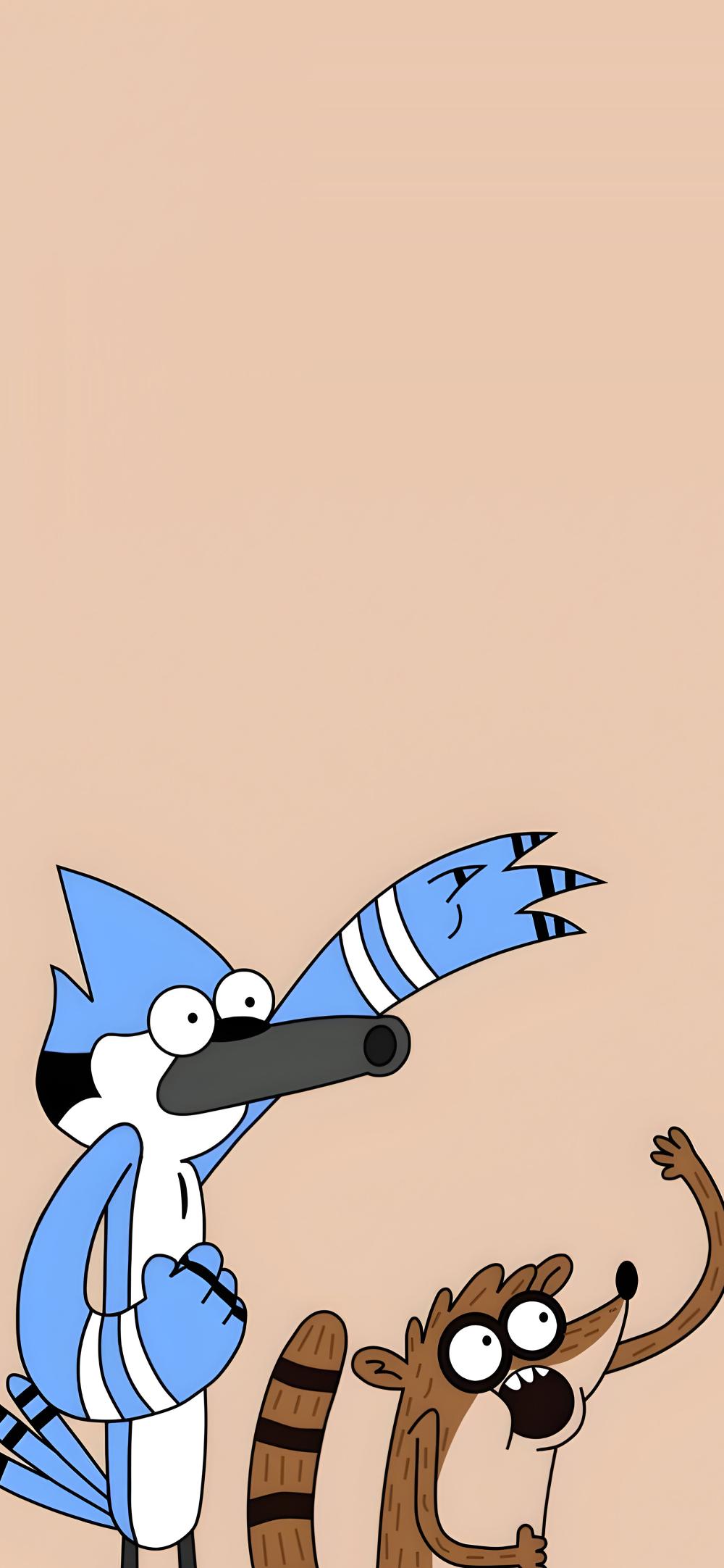 Download Mobile Egular Show Mordecai Rigby