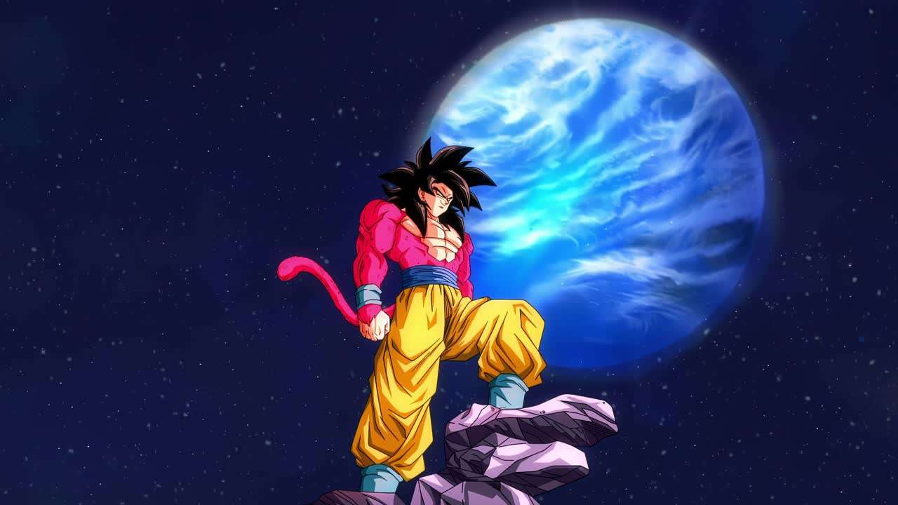 Download Goku In Space Dragon Ball