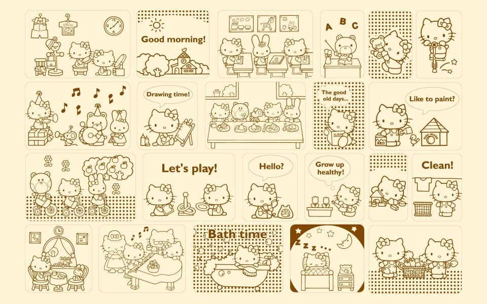 Download hello kitty 1920x1200 Anime