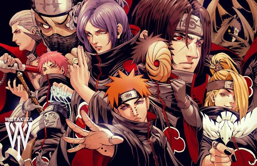 Download Naruto Akatsuki illustration Anime