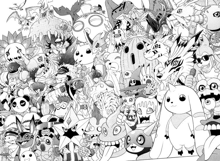 Download Digimon doodle art Digimon