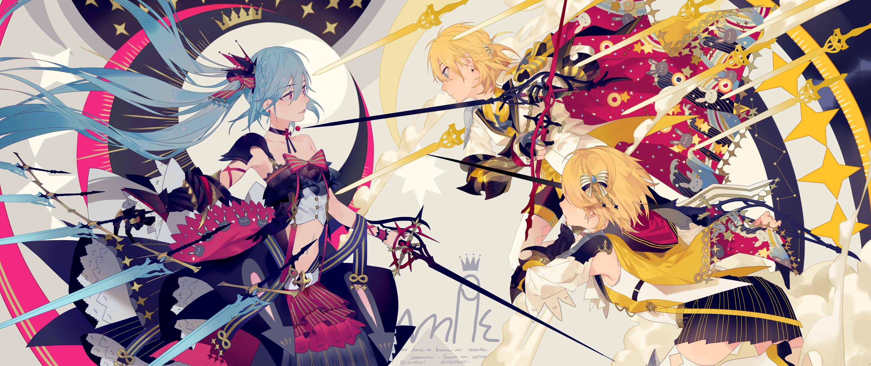 Download anime girls Vocaloid Kagamine