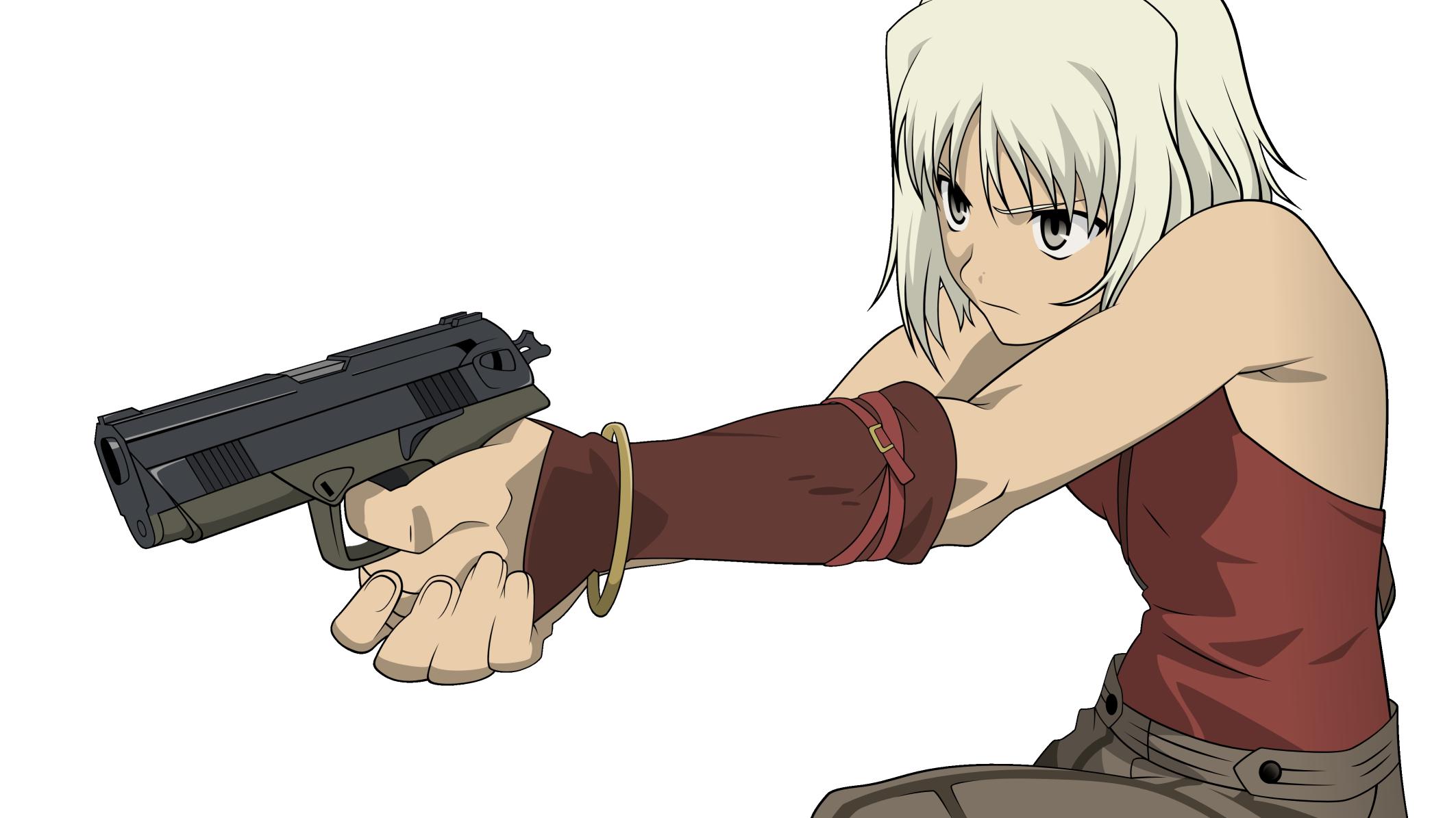 Download Girls With Guns Character Gun