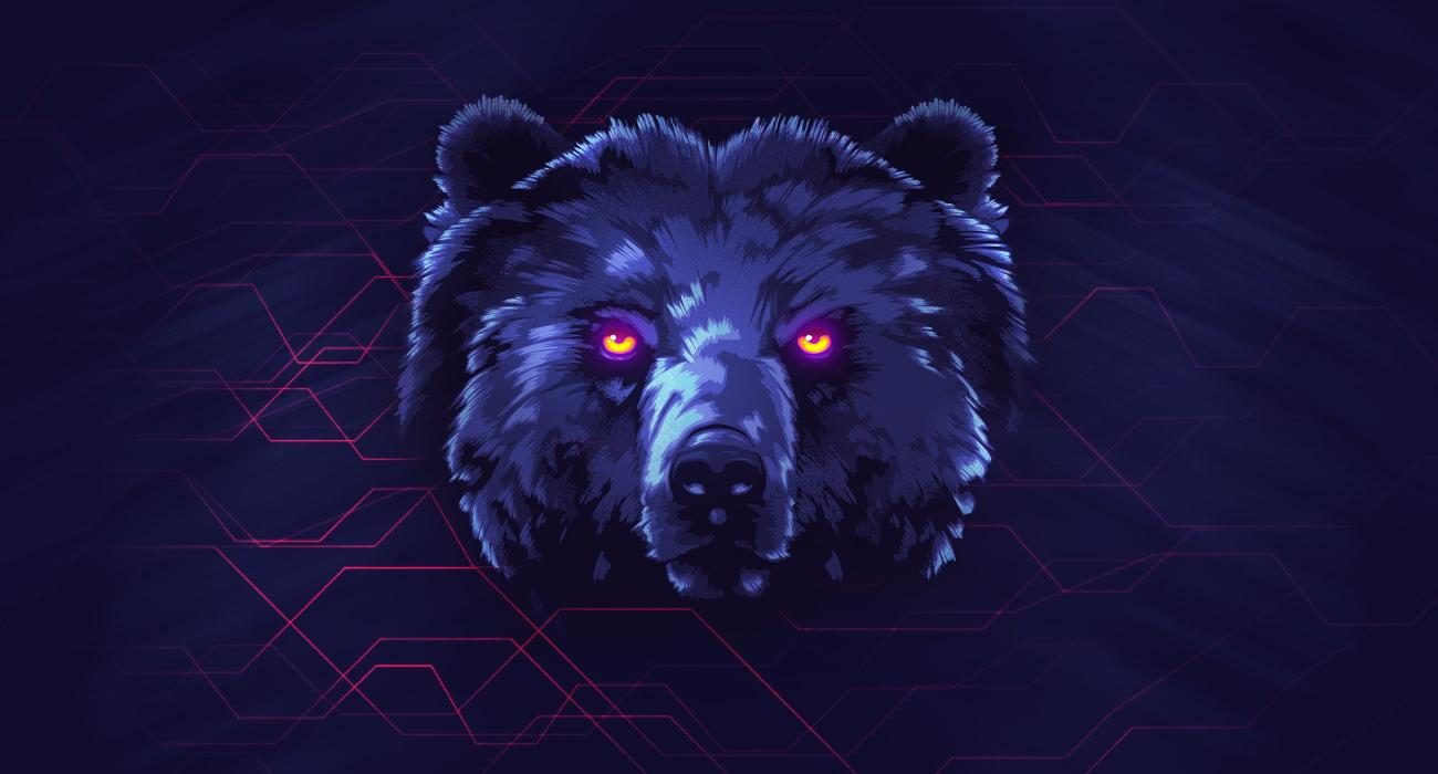 Download Bear Background Face Neon