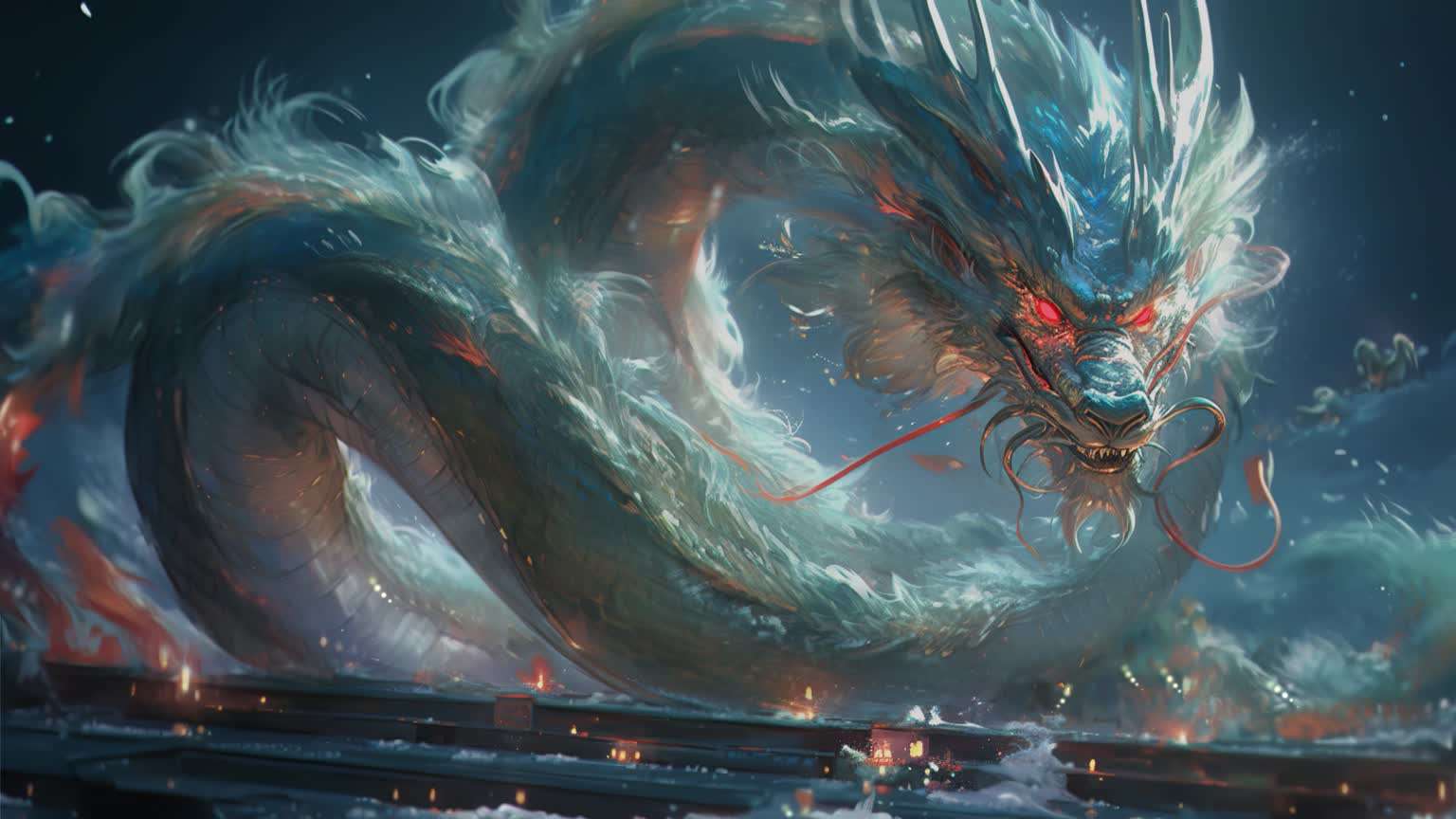 Download Silver Wave Dragon