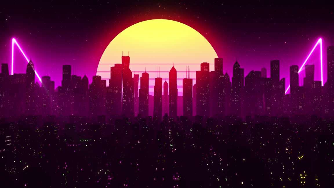 Download Retrowave City – Moon