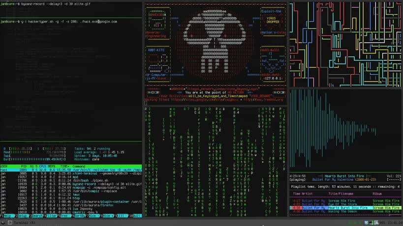 Download Hacker Matrix Bits