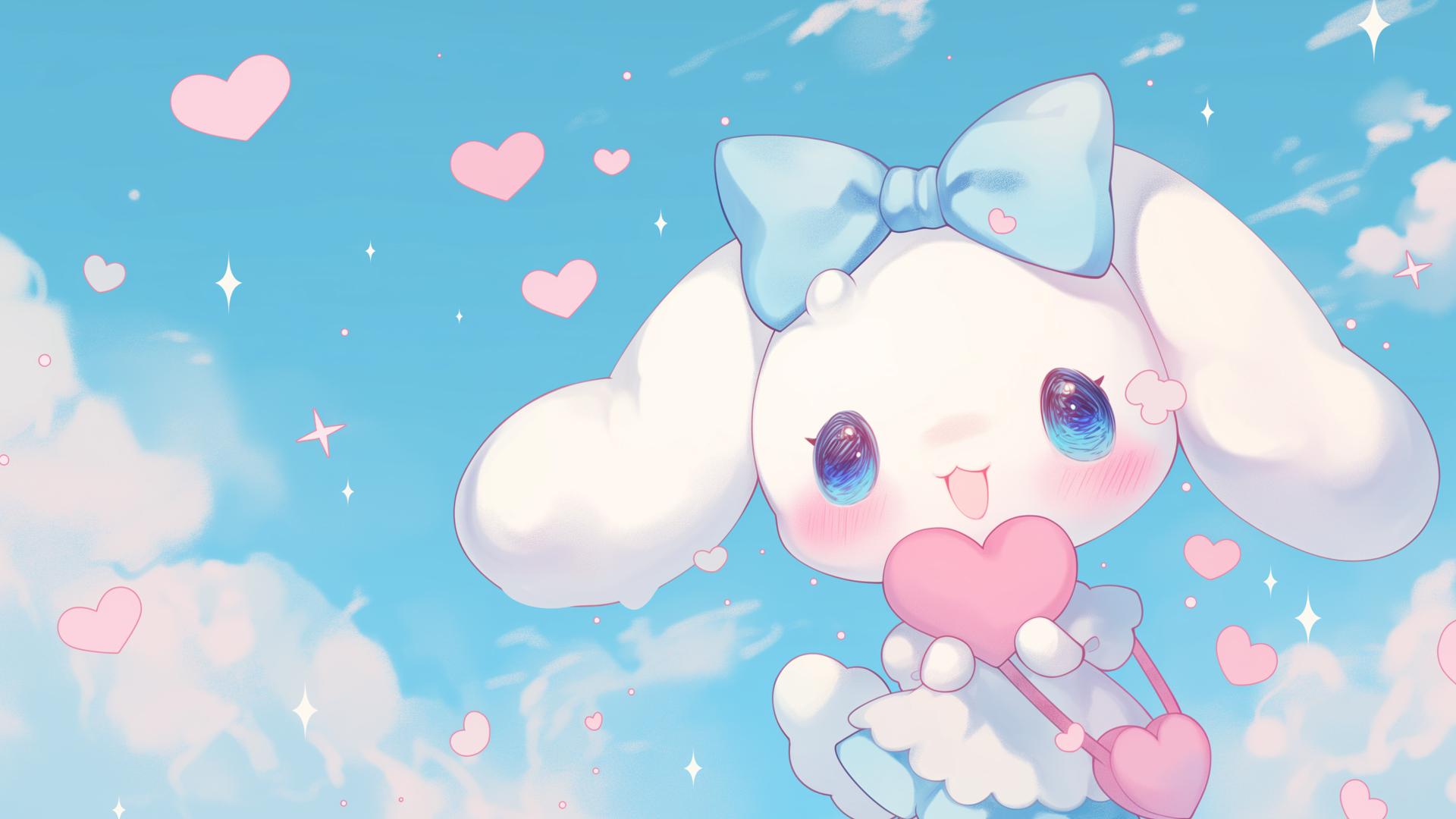 Download Sanrio Cinnamoroll Cute Clouds Desktop