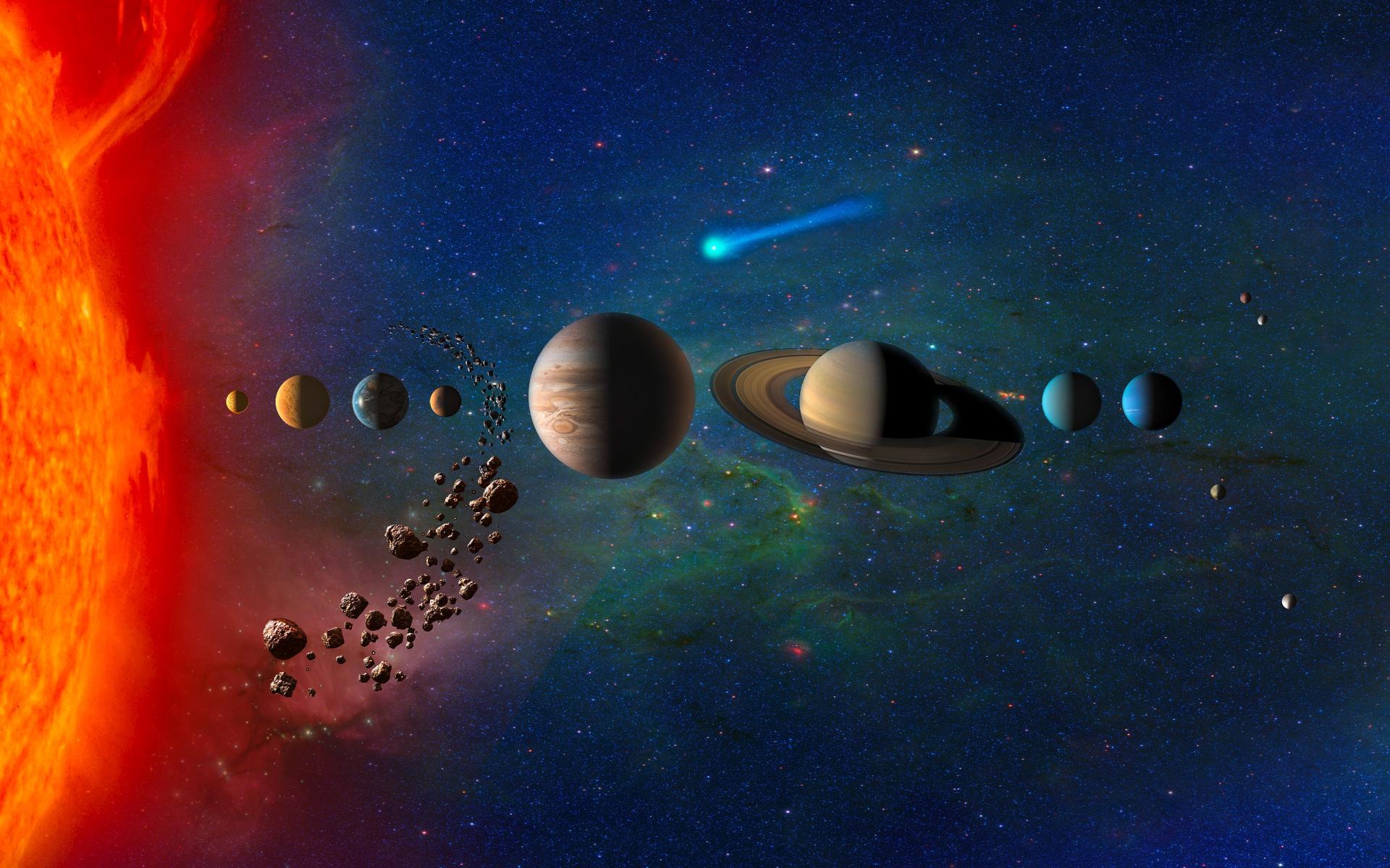 Download Solar System planet Saturn