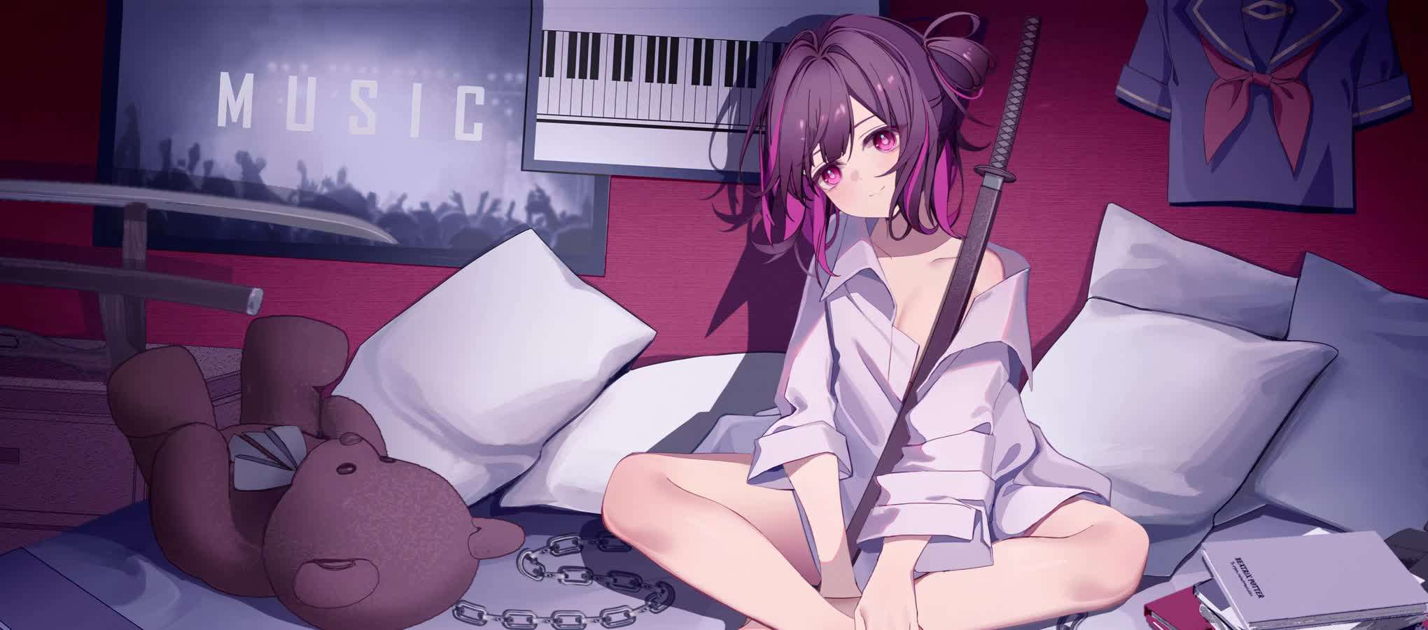 Download Girl’s Sword In The Bedroom