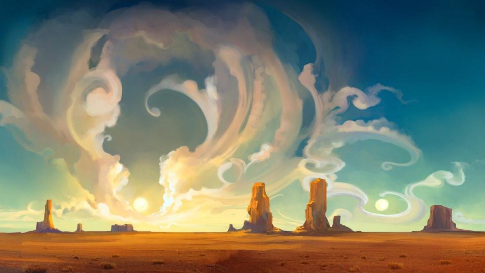 Download Monument Valley illustration desert