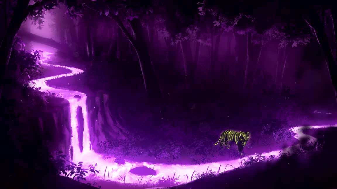 Download Purple Forest River