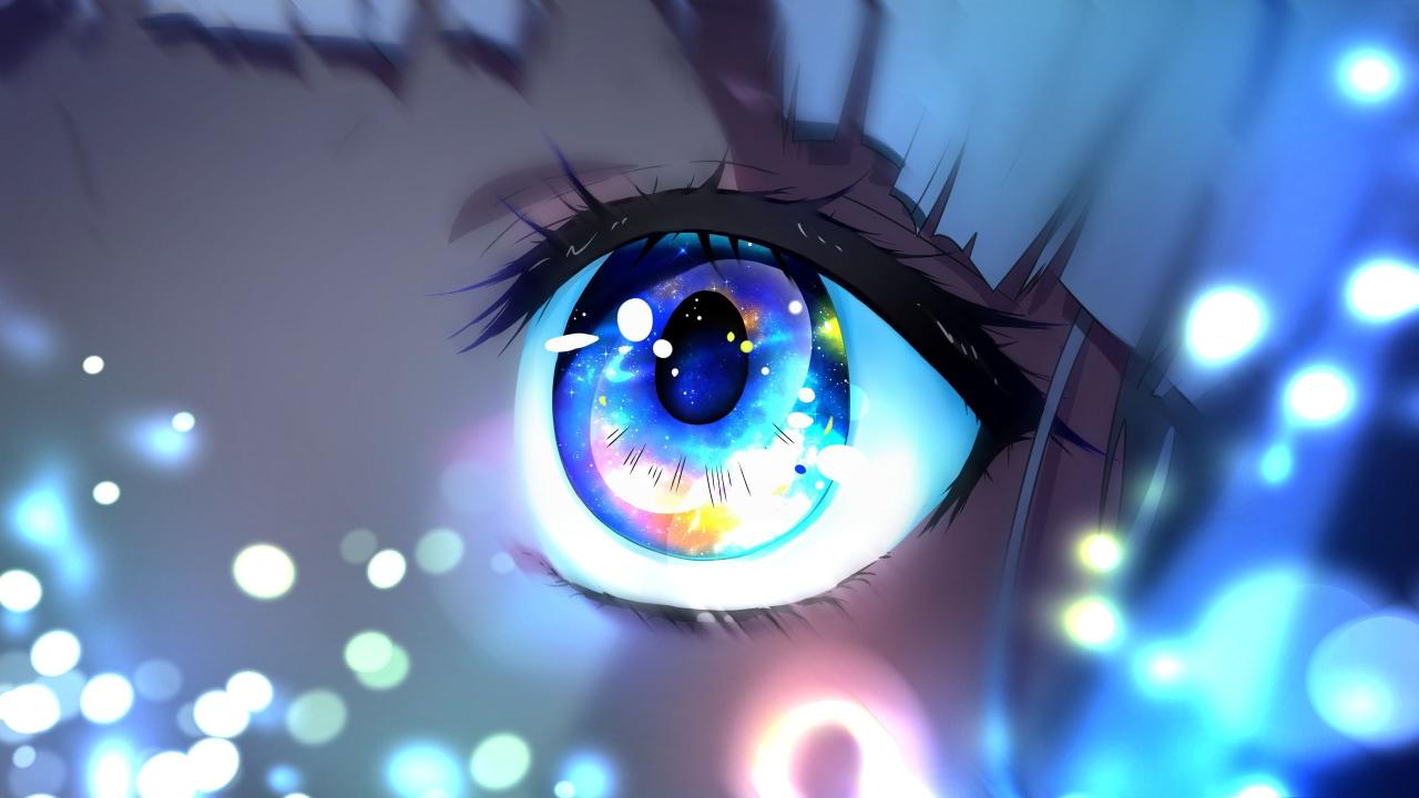 Download eyes anime girls 2K