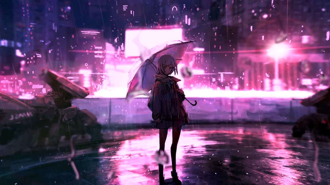 Download Cyberpunk Rain