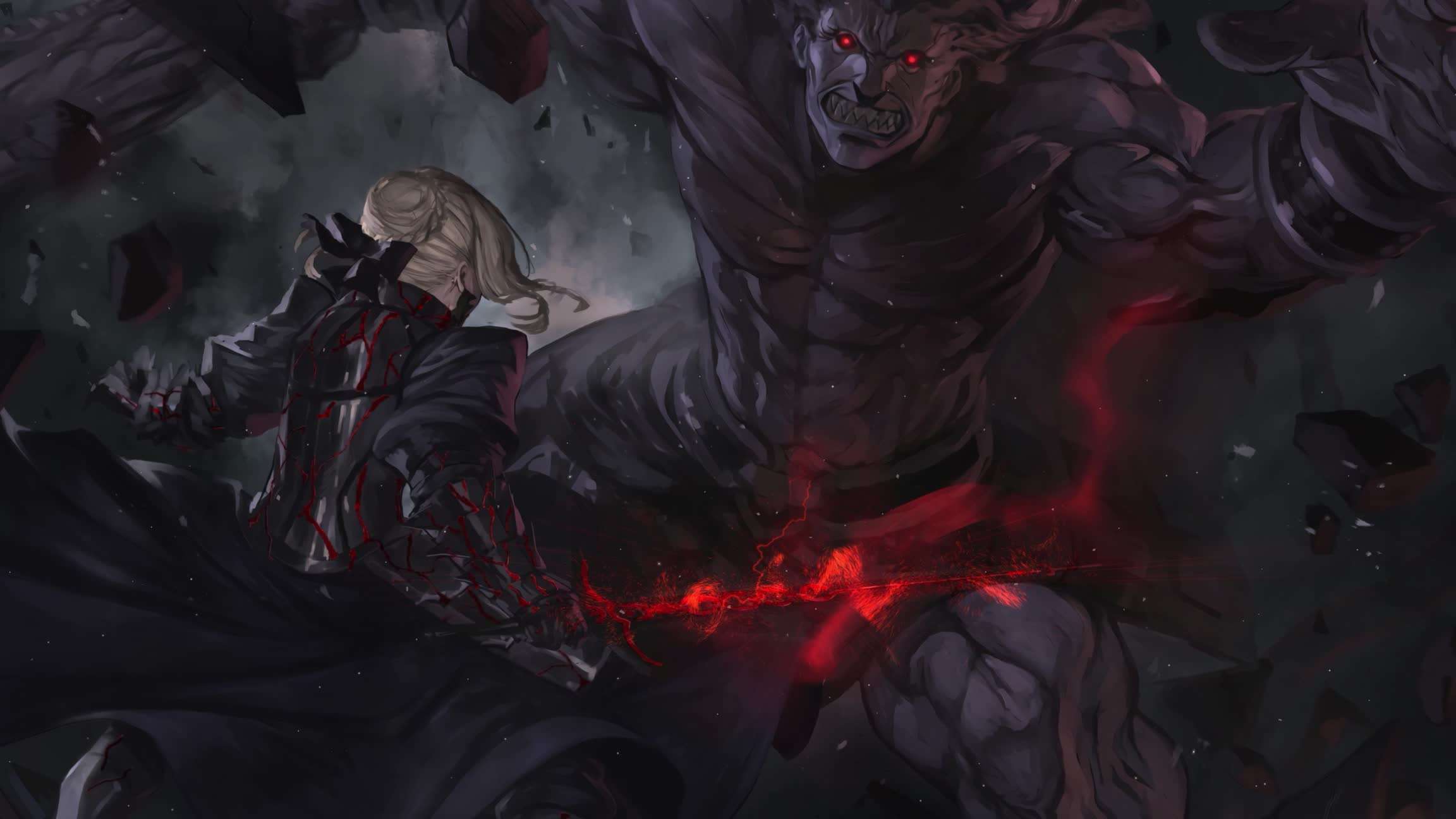 Download Saber Alter vs Berserker