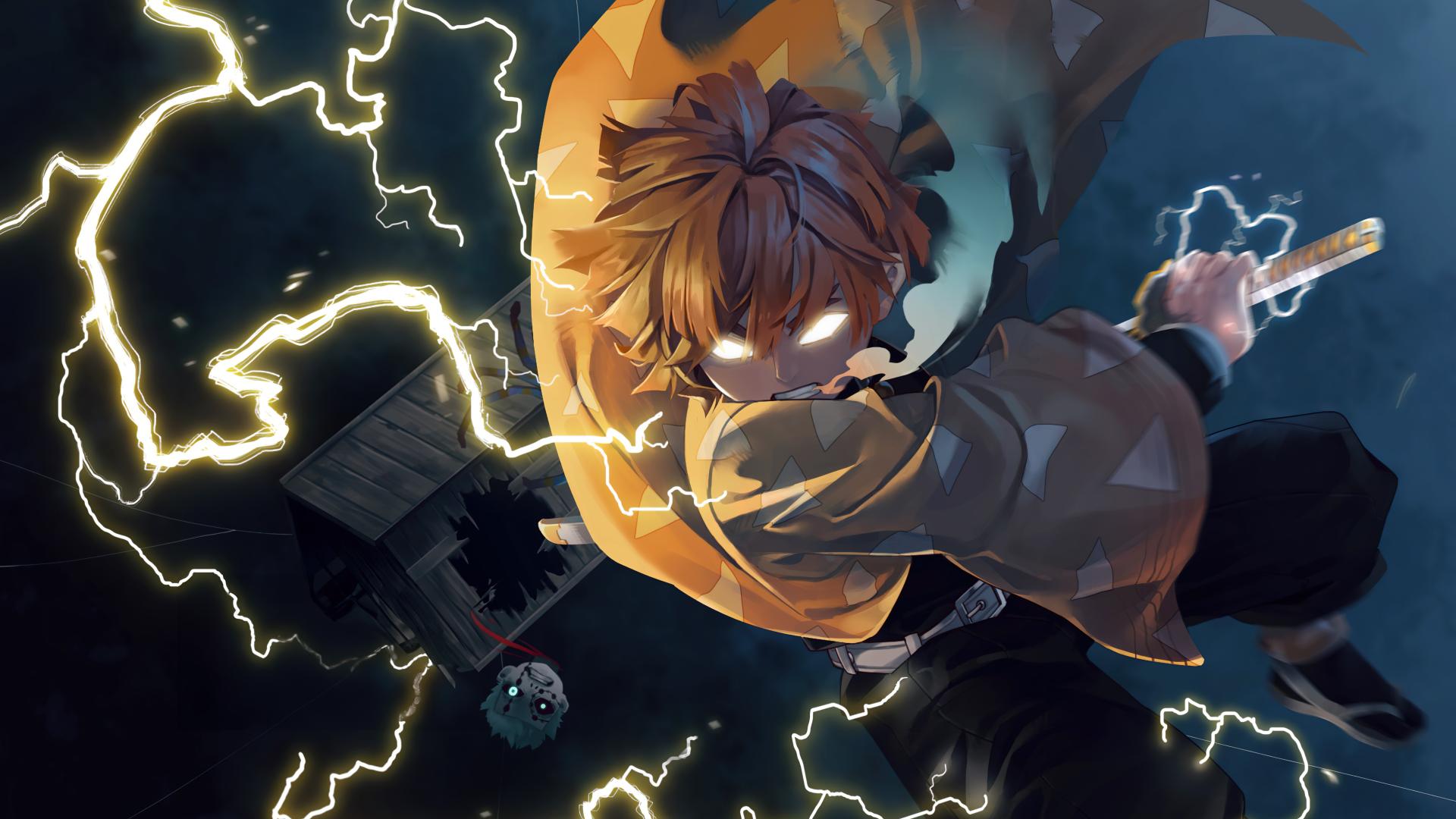 Download Zenitsu Agatsuma Lightning Strike